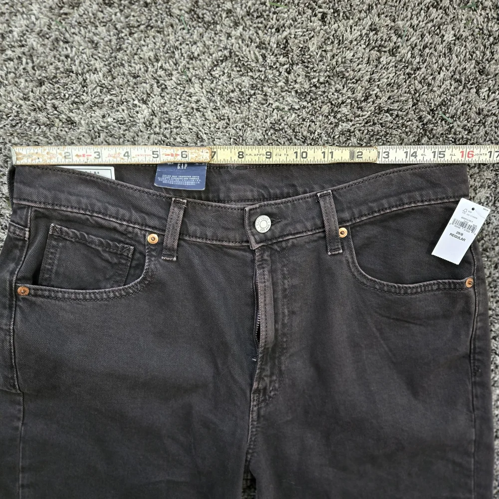 GAP 90s Loose Mid Rise Jeans NWT BROWN 29/8R Straight Leg Retro Street Style - Picture 4 of 6